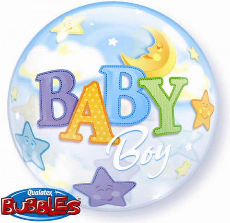 Bubblaballong baby boy
