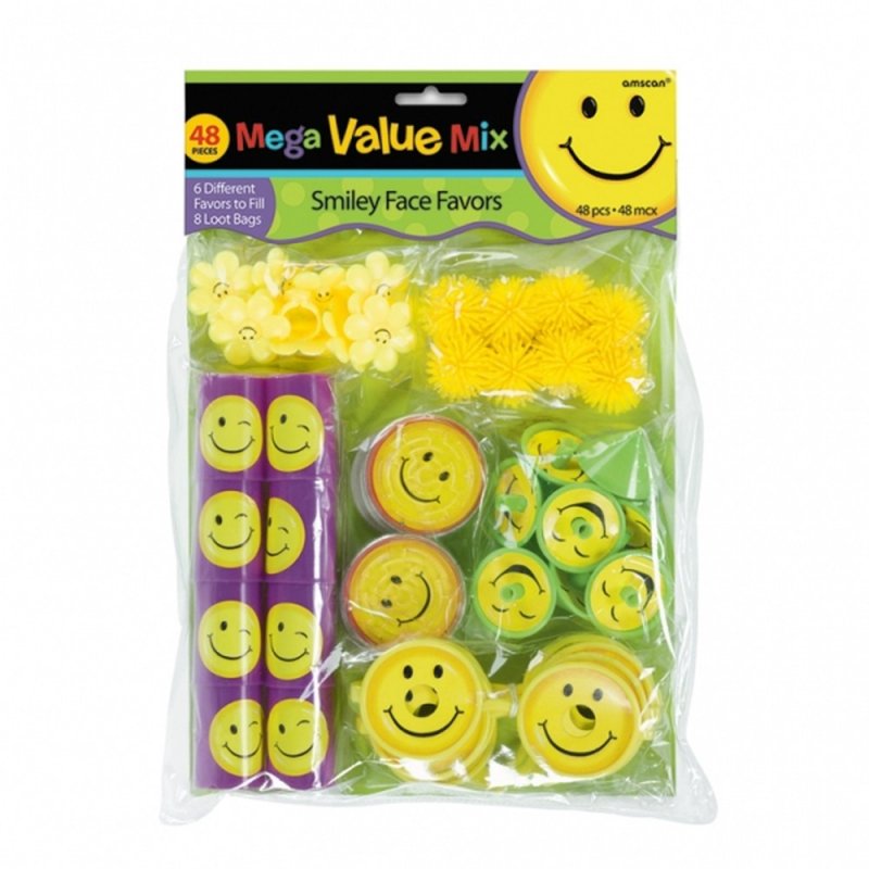 Fyllning smily face 48 delar