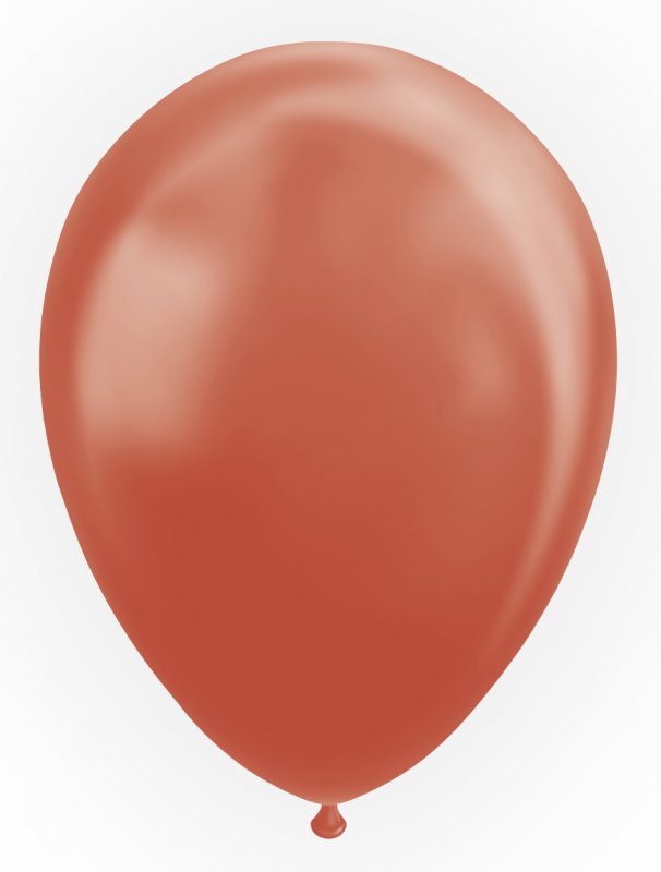 Ballonger metallic koppar 10-pack