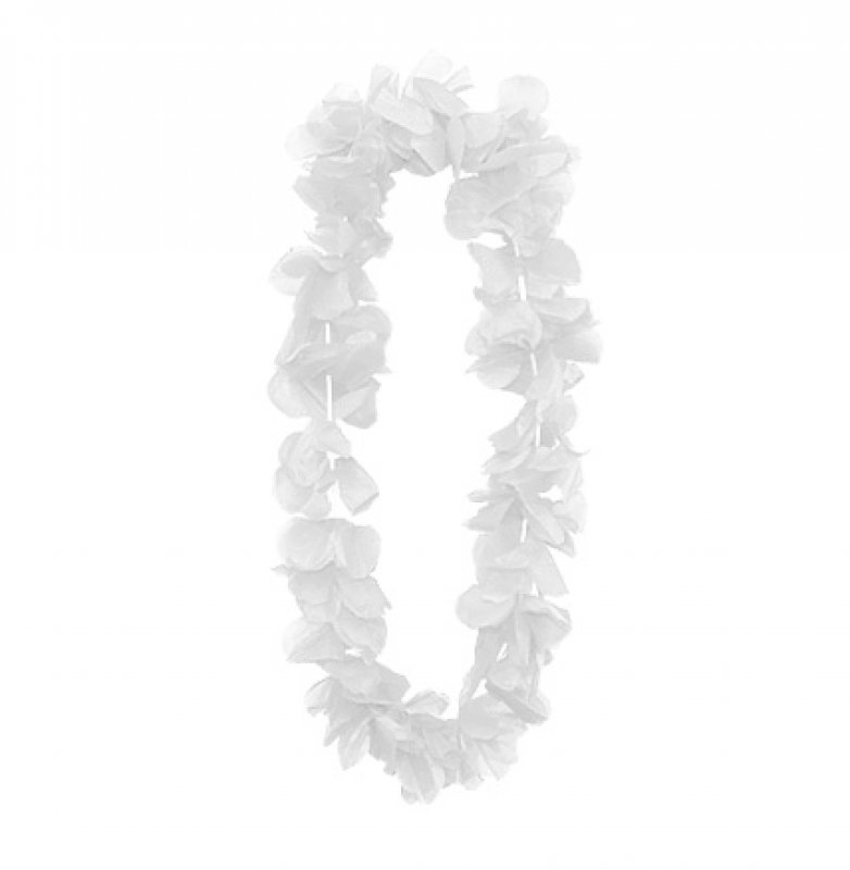 Blomarmband vit 2-pack