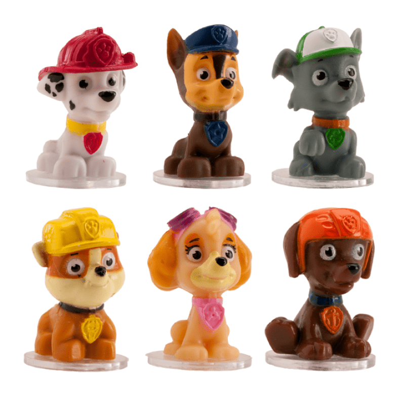 Mini-figurer Paw Patrol 6-pack