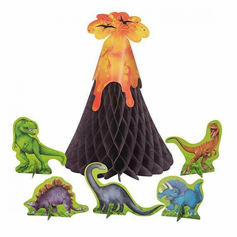 Bordsdekoration Dinosaurie 6 delar