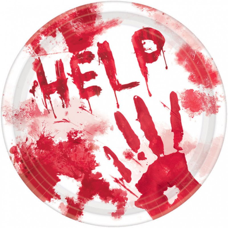 Tallrikar Help Halloween 10-pack