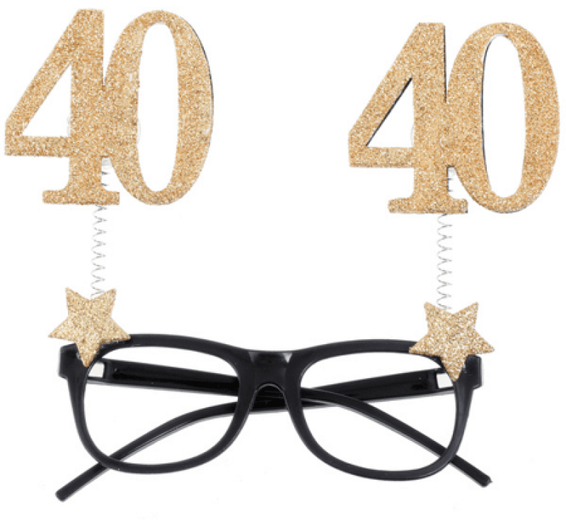Glasögon 40 år