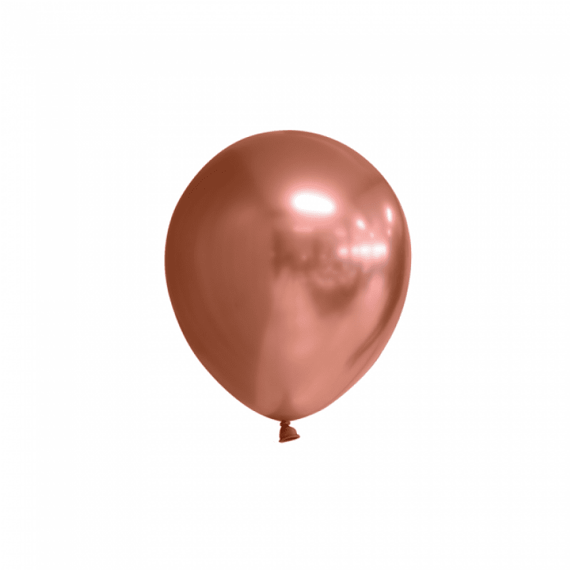 Mini-ballonger Chrome koppar 100-pack