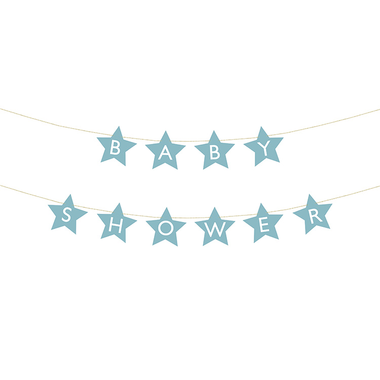 Baby Shower Banderoll Blå 2,9m