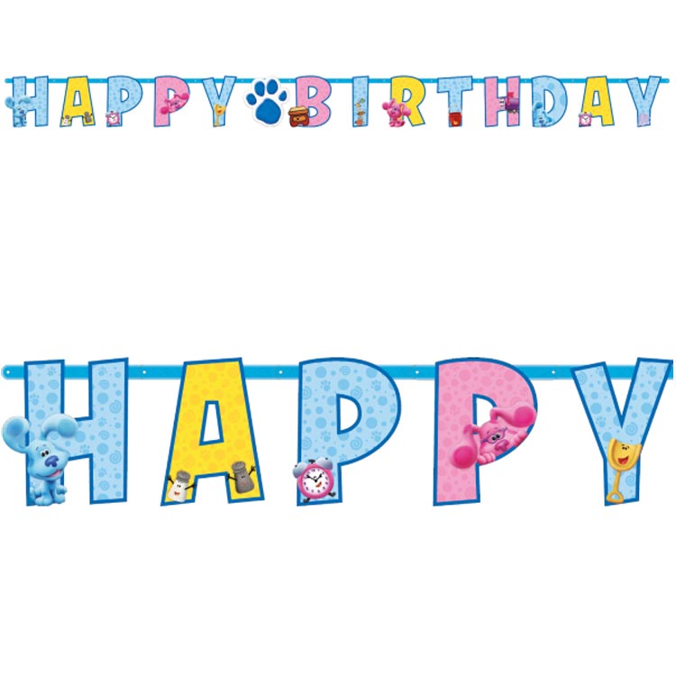 Blue's Clues Banderoll "HAPPY BIRTHDAY" 180cm