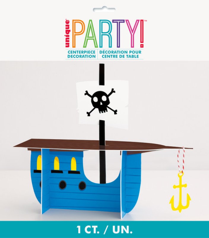 Bordsdekoration Piratskepp
