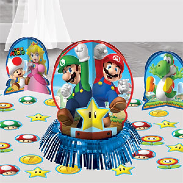 Bordsdekoration Super Mario 23 delar