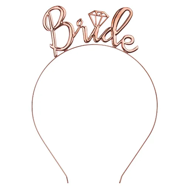 Diadem "Bride" Roséguld