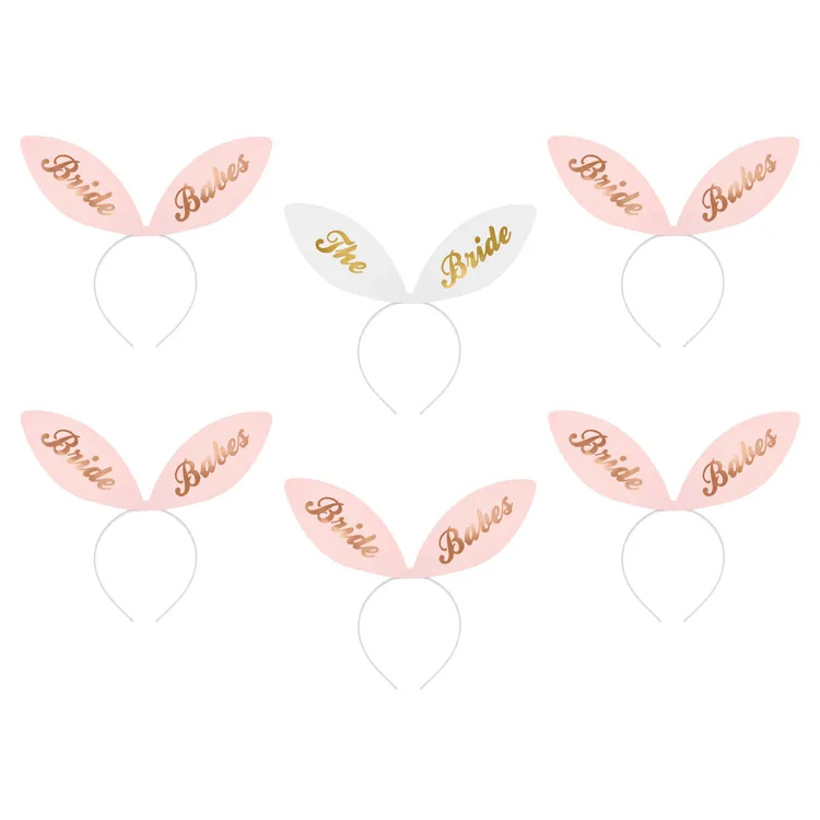 Diadem "Bride Squad" 6-pack