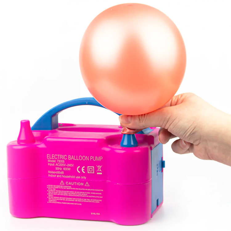 Elektrisk Ballongpump Dubbelmunstycke