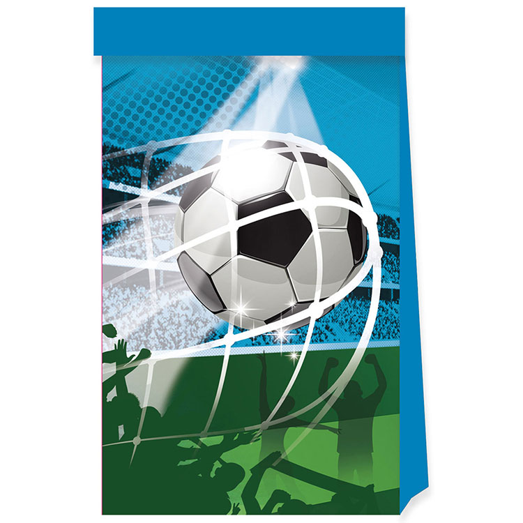 Fotboll Papperspåsar 4-pack