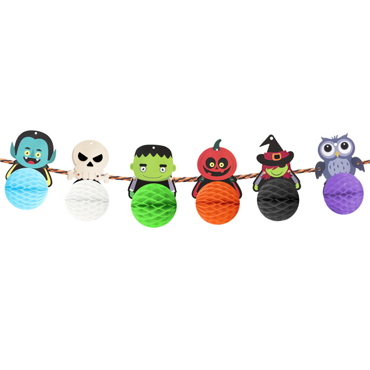 Halloween Honeycomb Girlang 3m