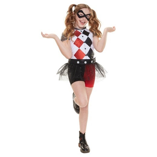 Harley Quinn Maskeraddräkt Barn 4-6år