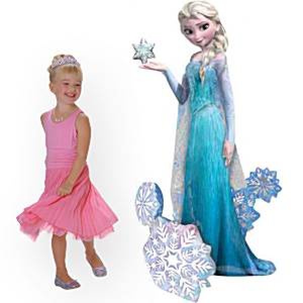 Heliumballong airwalker Elsa / frozen