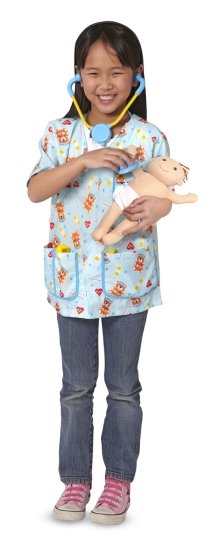 Melissa & Doug Barnsköterska Barndräkt 4-6 år