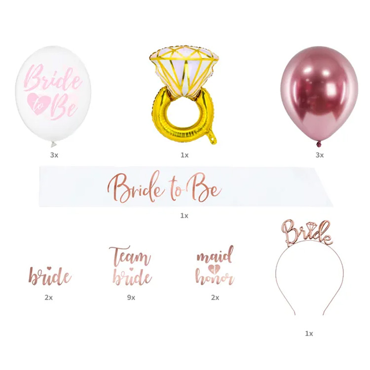 Möhippa "Bride To Be" Box 21-delar
