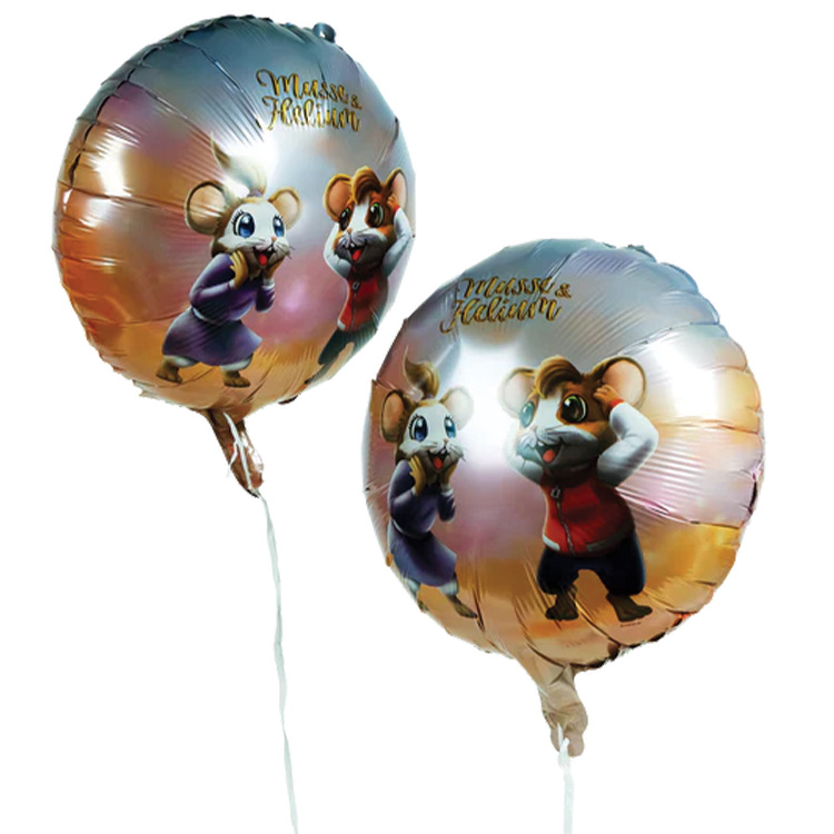 Musse & Helium Folieballong 45cm
