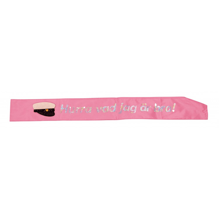 Paradband rosa - Hurra vad jag är bra!