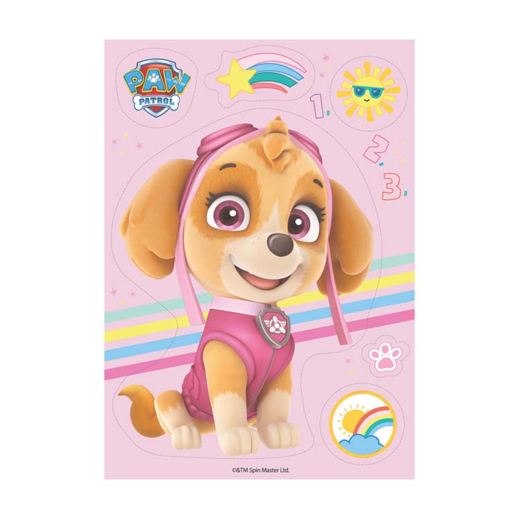 Paw Patrol Skye Ätbara Dekorationsrån
