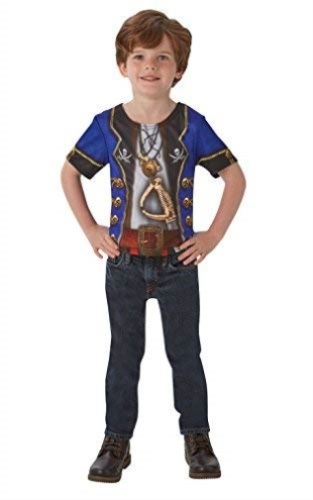 Pirat T-shirt Maskeraddräkt Barn M