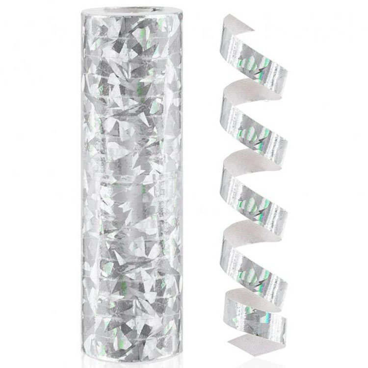 Serpentin Glitter Silver