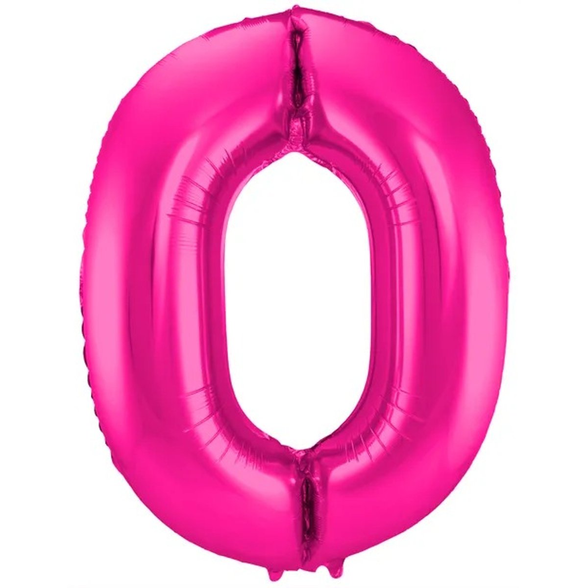 Sifferballong Jumbo Magenta 86 cm "0-9" Siffra 0