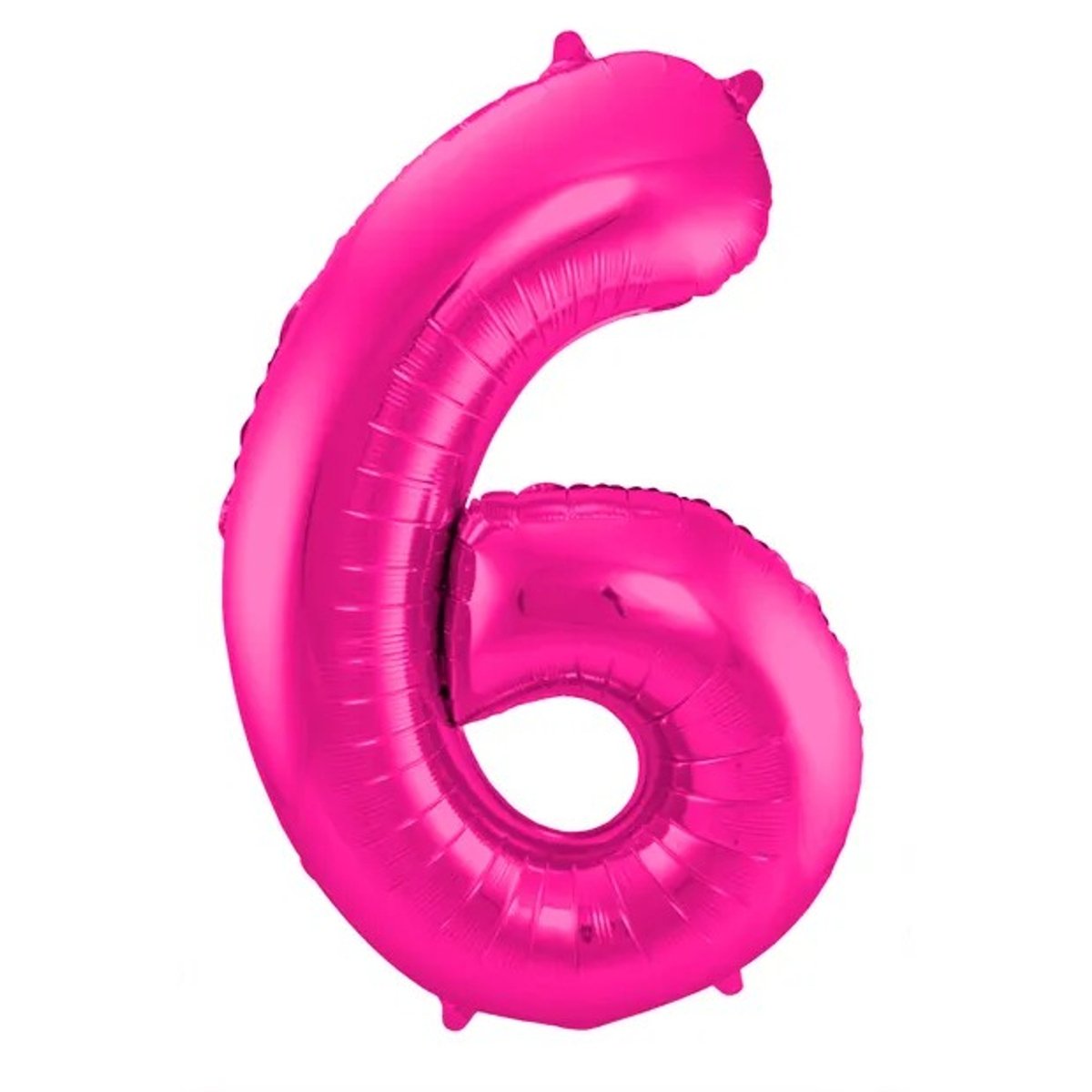 Sifferballong Jumbo Magenta 86 cm "0-9" Siffra 6