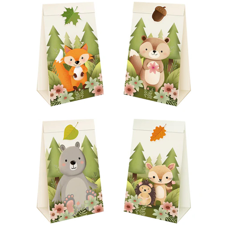 Skogens Vänner - Godispåsar 4-Pack