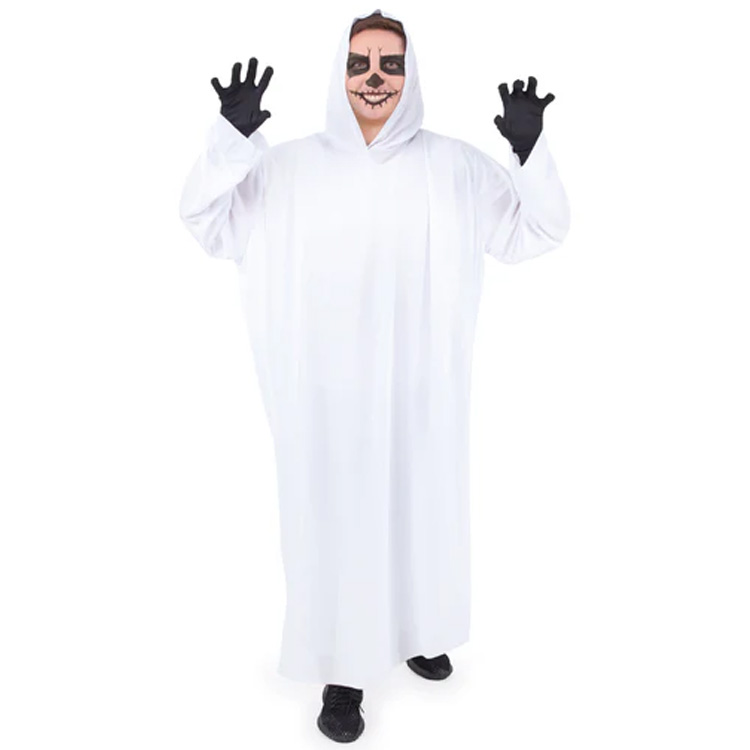 Spöke Maskeraddräkt Vit 140cm