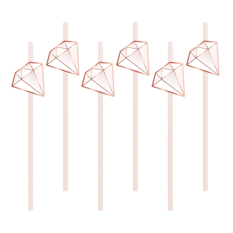 Sugrör Diamanter 6-pack