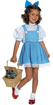 Trollkarlen Från Oz Dorothy Maskeraddräkt Barn M