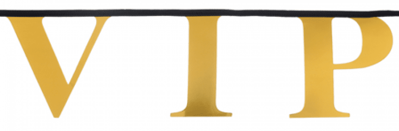 VIP banderoll 250 cm