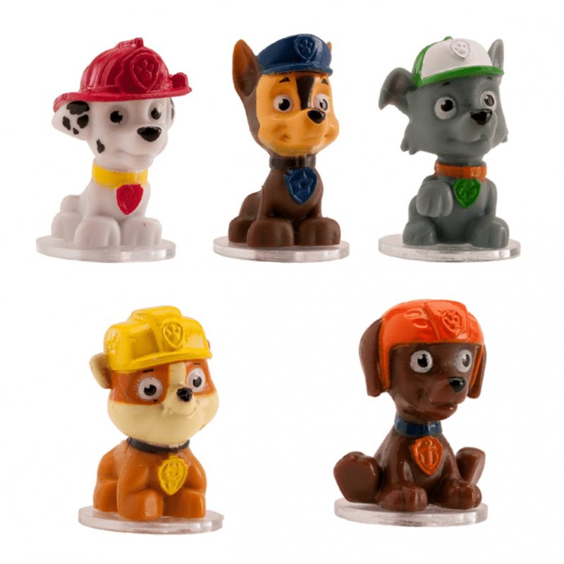 Mini-figurer Paw Patrol 5-pack