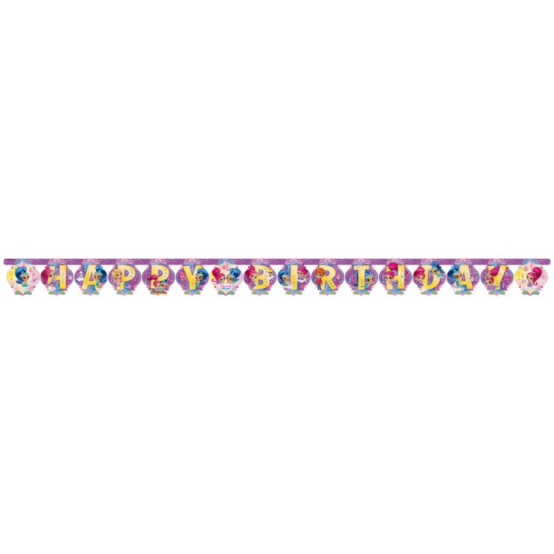 Banderoll Shimmer & Shine 200 cm