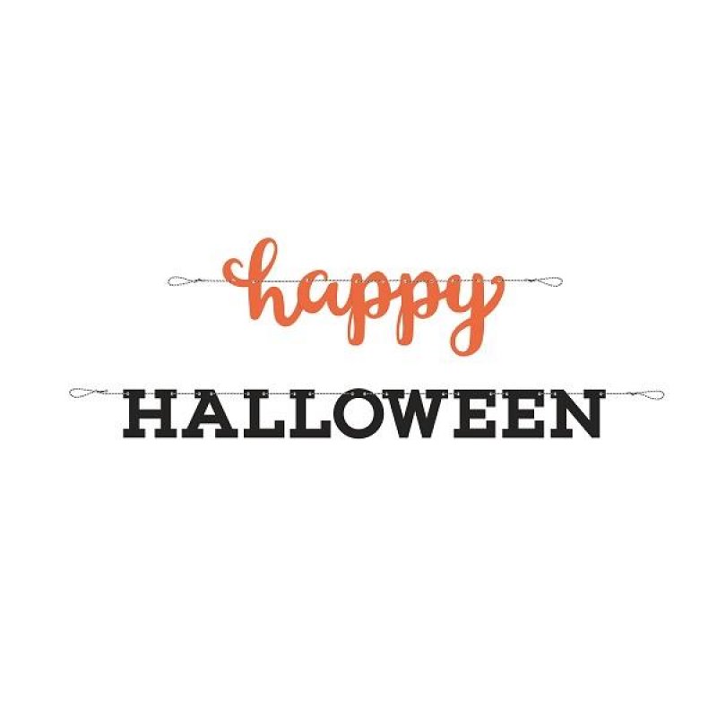 Banderoll Happy Halloween