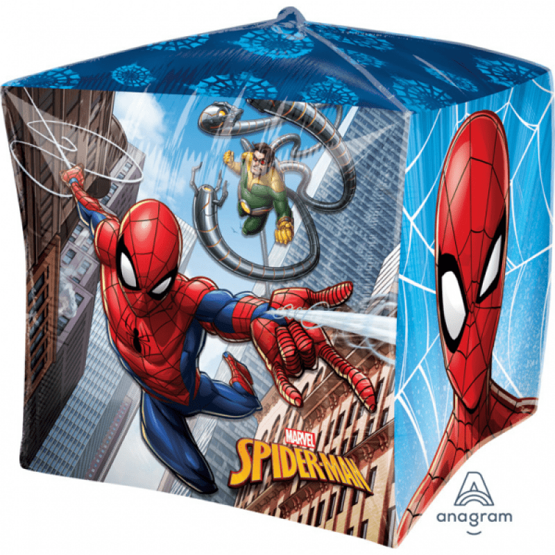 Heliumballong kub Spindelmannen