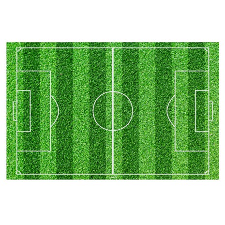 Fotbollsplan, tårtbild